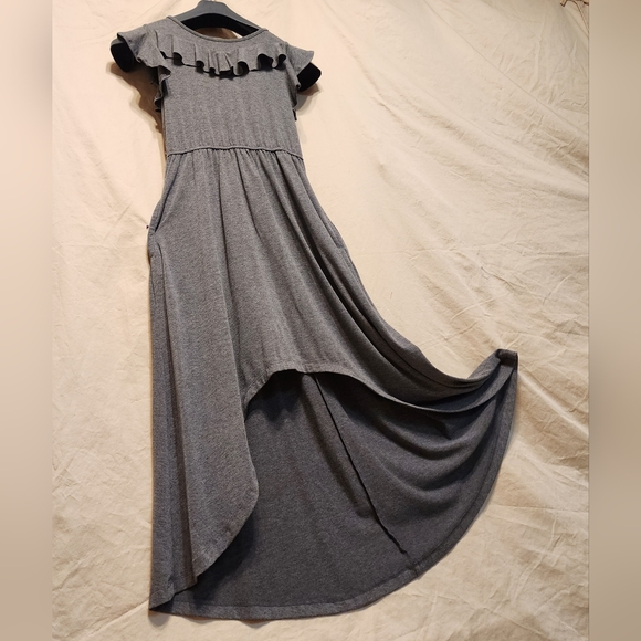 Ultra soft Girls size 7 Hi Low Dress - Picture 6 of 11